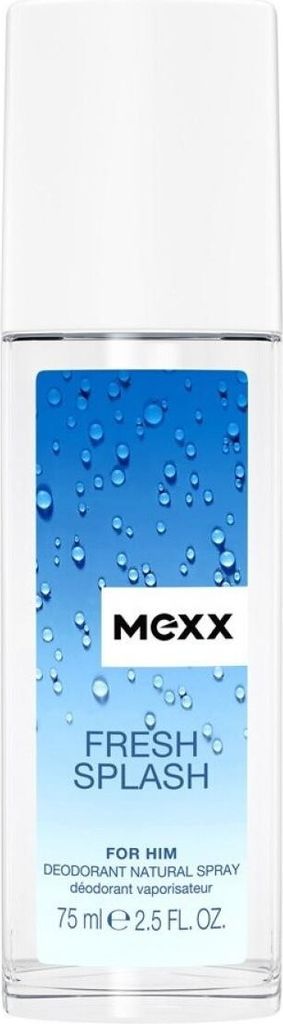 MEXX Fresh Splash For Him DEO Glas 75ml Produktbild 