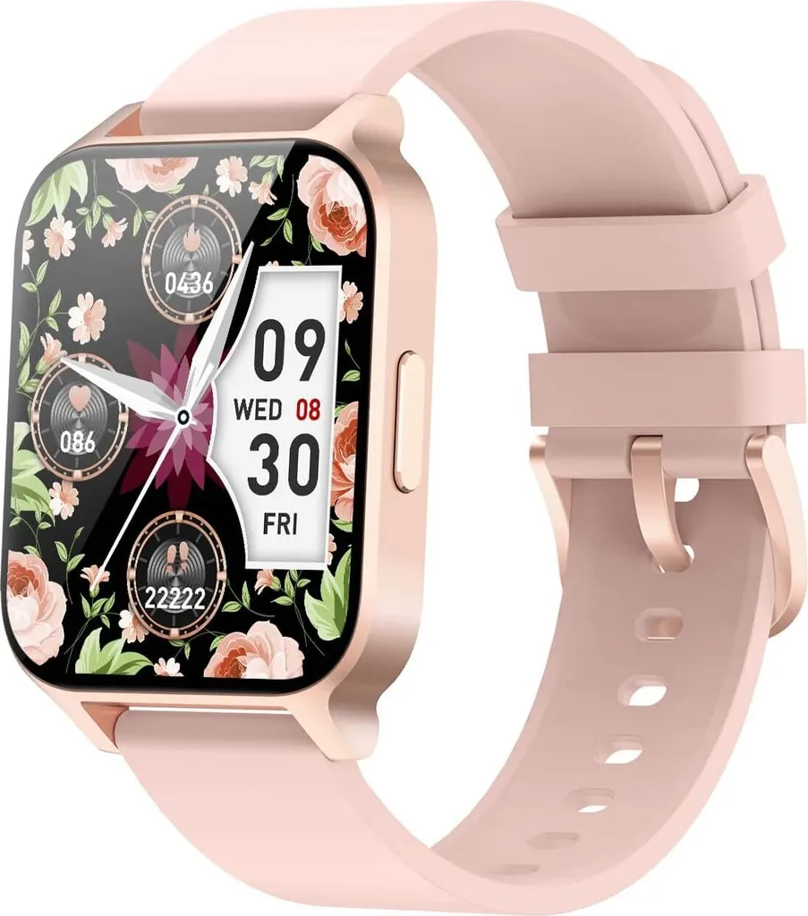 Smartwatch 1,69" HD Impermeabile IP68: Pedometro e 24 Sport Mode