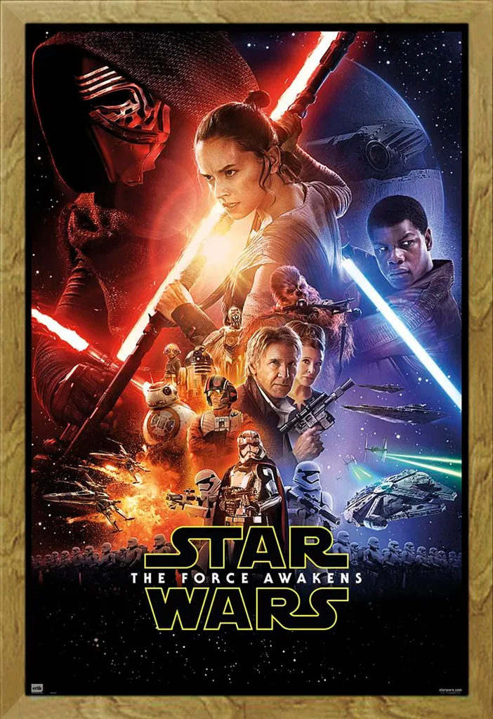 Poster con cornice Star Wars: The Mandalorian - The Child | Poster