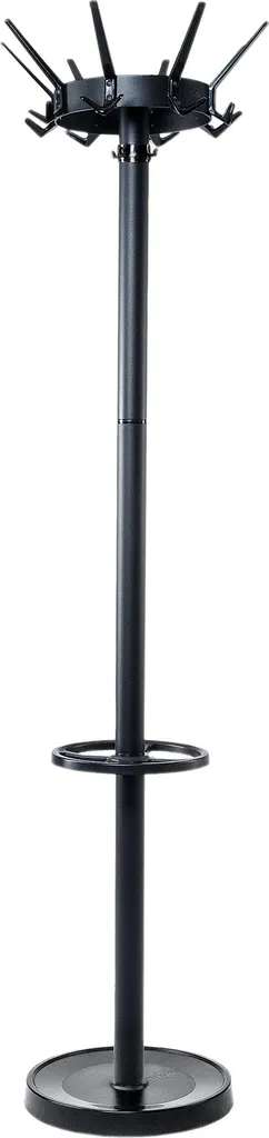 MAULcaligo Portemanteau MAUL 32 crochets pied 175,2 cm noir robuste