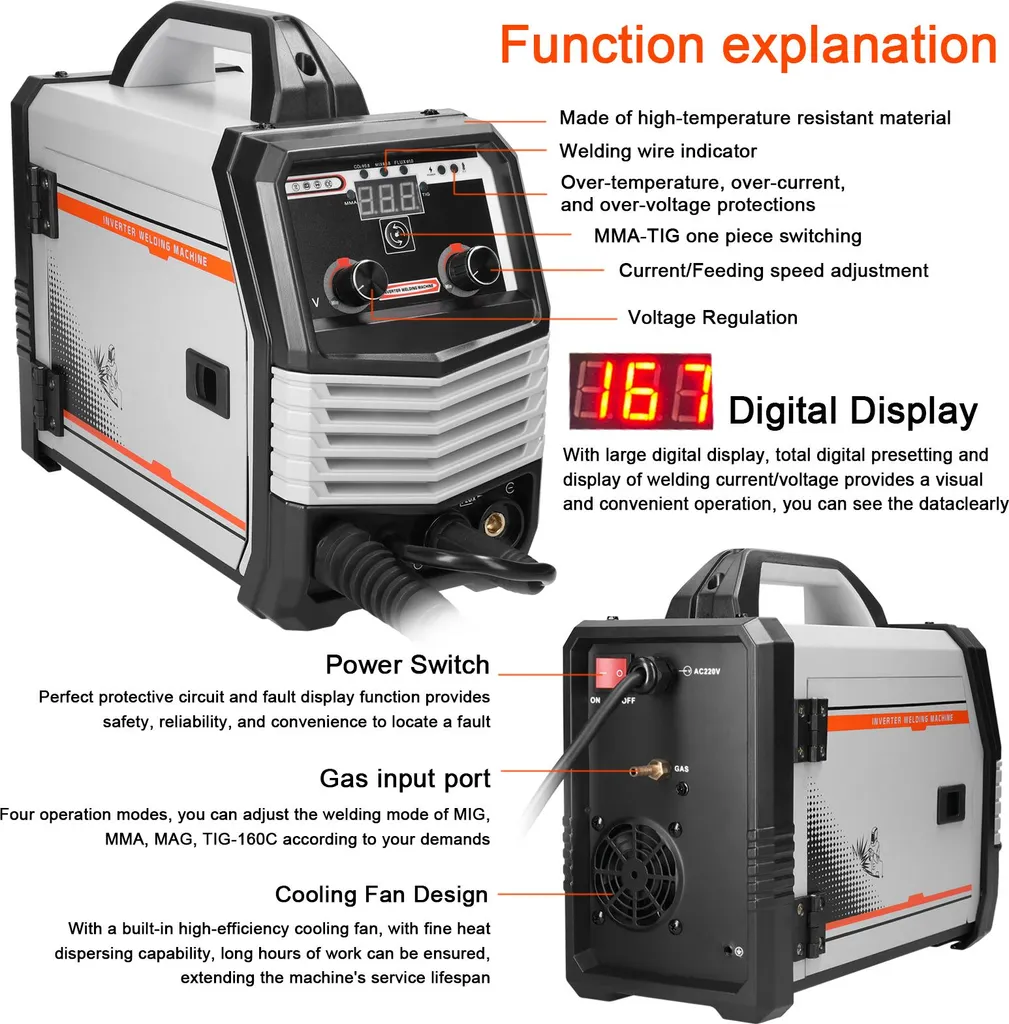 Soudeuse électrique portable 160C intelligente multi-fonctions - 8