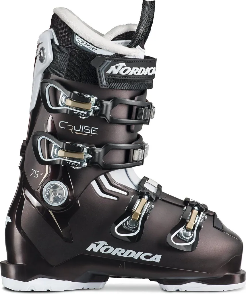 Chaussures de ski Nordica The Cruise 75 W Pearl Black Mondo 26.5 EU 41