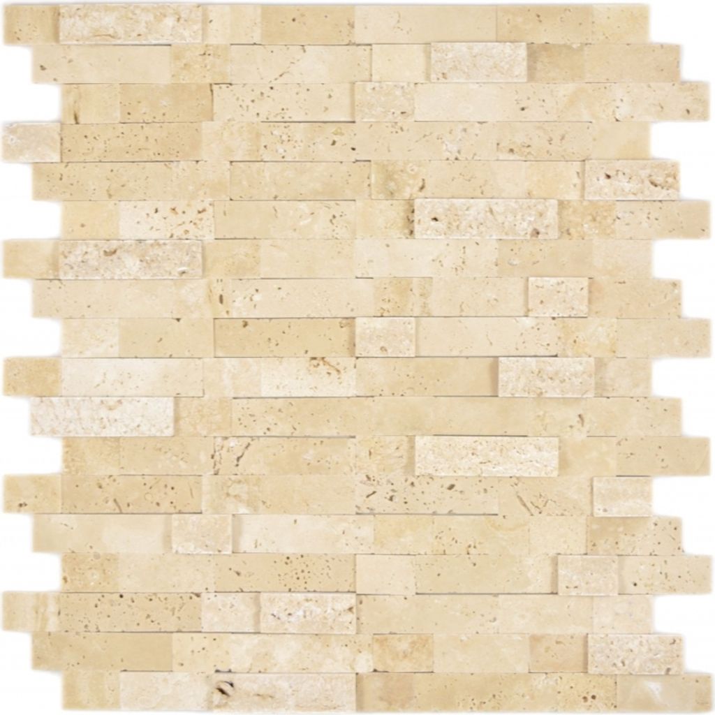 Verbund Naturstein Travertine beige MOS200-M42_f