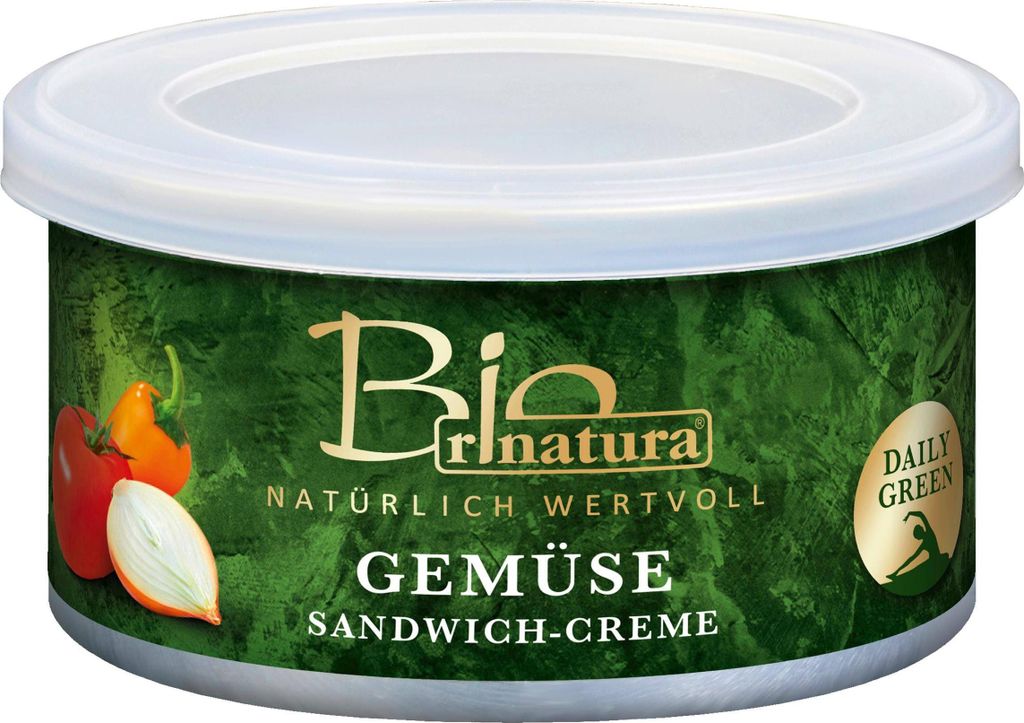Rinatura Gemüse Sandwich-Creme  125 G Dose Vegan Glutenfrei Produktbild 