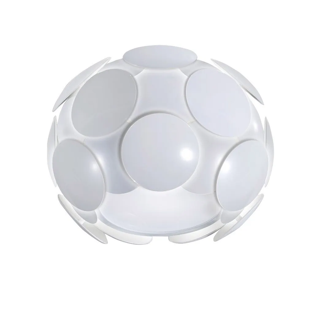Plafonnier LED blanc moderne Italux Santina : fini les zones d'ombre
