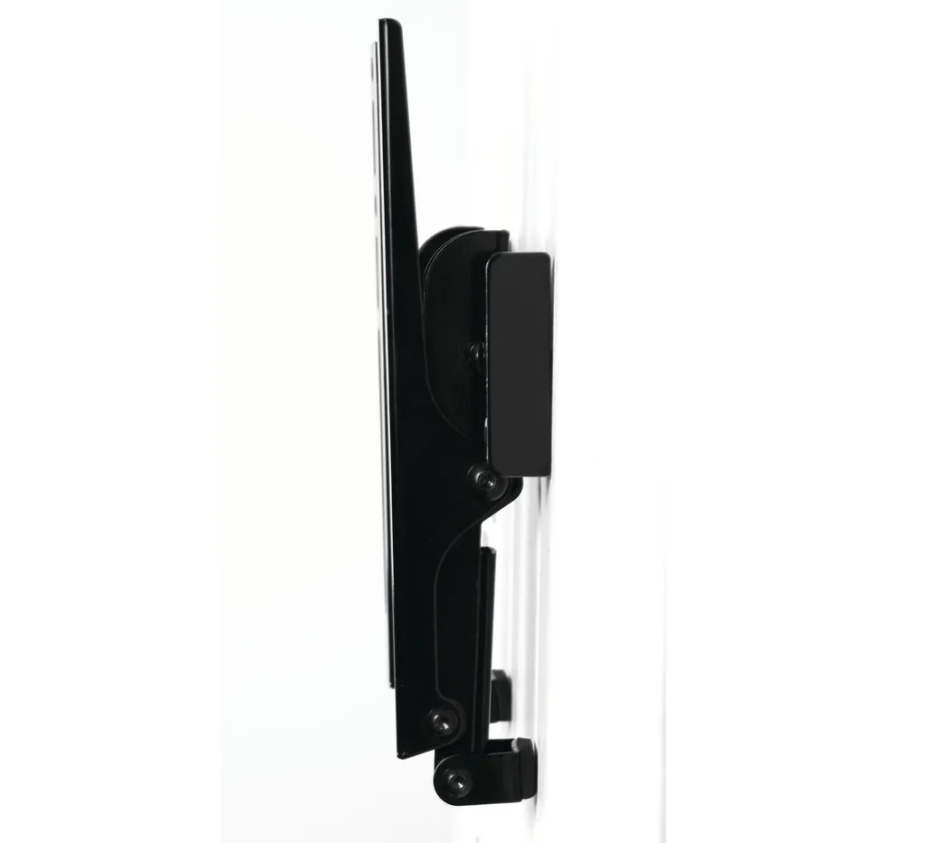 Support TV Inclinable 40kg Max - Fixation Murale Écran 107 cm Noire