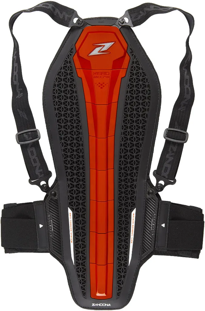 Dorsale Zandona Hybridpro X8 M Rouge/Noir - Protection Dos Confortable