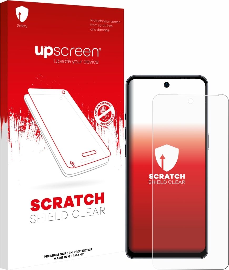 upscreen Schutzfolie für Ulefone Note 18 Pro Displayschutz Displayschutzfolie Folie Klar Transparent