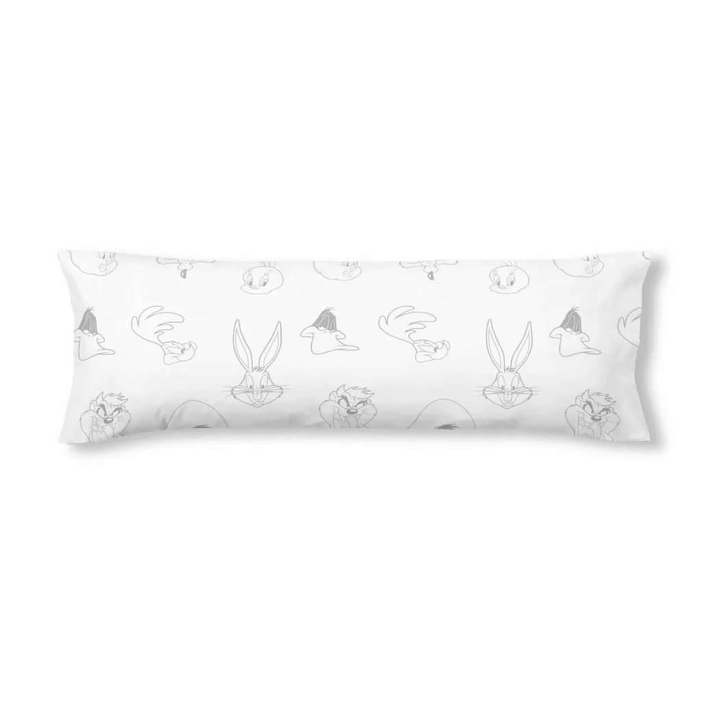 Taie d'oreiller Looney Tunes 40x60 cm pour enfant en pur coton doux