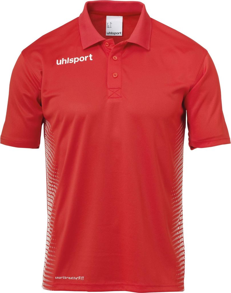 Uhlsport SCORE POLO SHIRT 140 rot/weiss