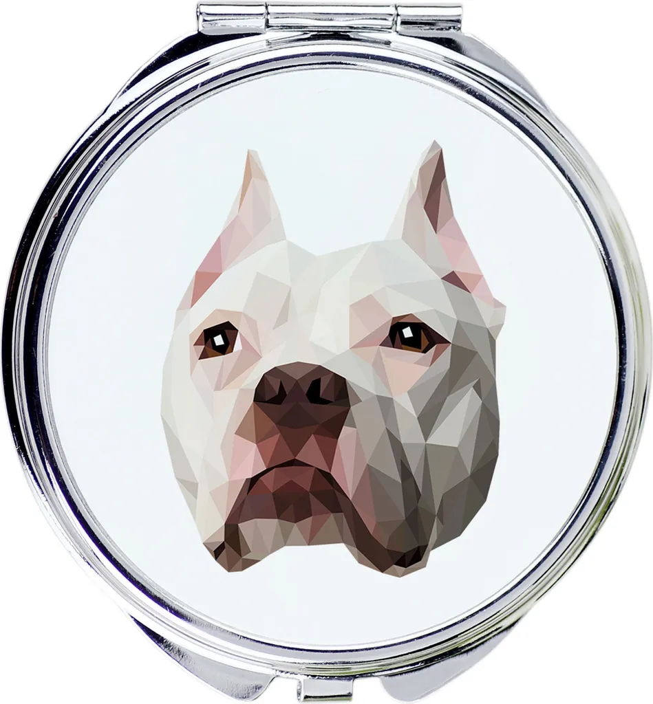Specchio Pit Bull Art-Dog Geometrico - Offerta Limitata Accessori