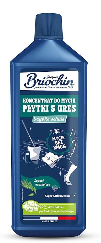 PŁYN DO MYCIA PŁYTEK I GRESU EUKALIPTUSOWY (KONCENTRAT) ECO 1 L - BRIOCHIN