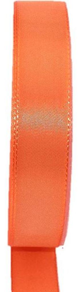 Schmuckband WIARA, orange, 50m, 25mm - Polyester Dekoband
