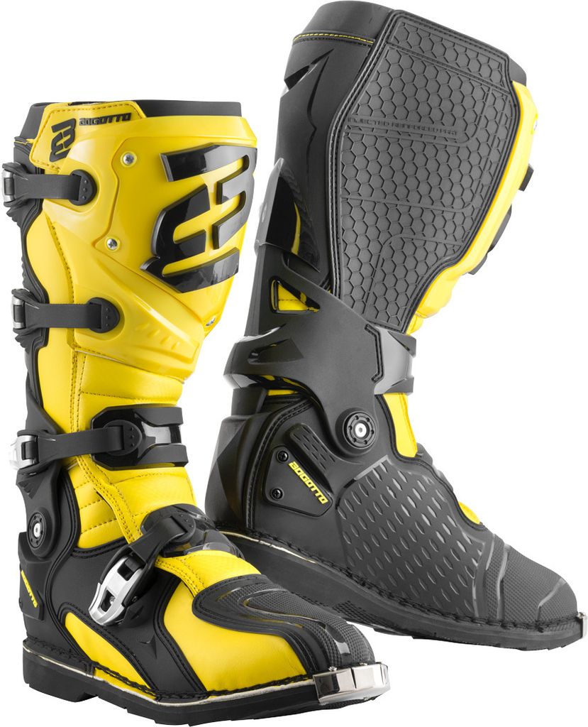 Bogotto MX-7 S Motocross Stiefel, gelb/schwarz, 42