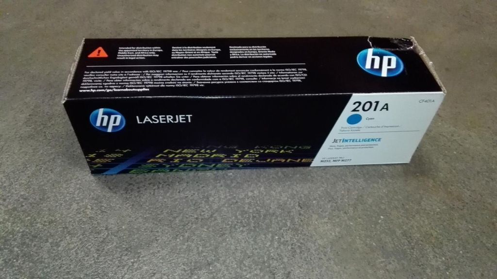HP 201A Toner cyan (CF401A) Produktbild 