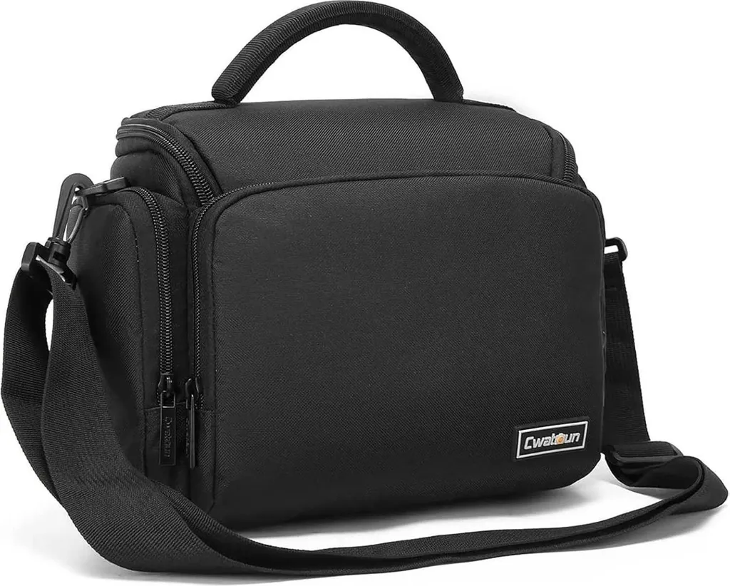 Grand Étui Photo Imperméable pour Canon et Nikon - Protection SLR Noire