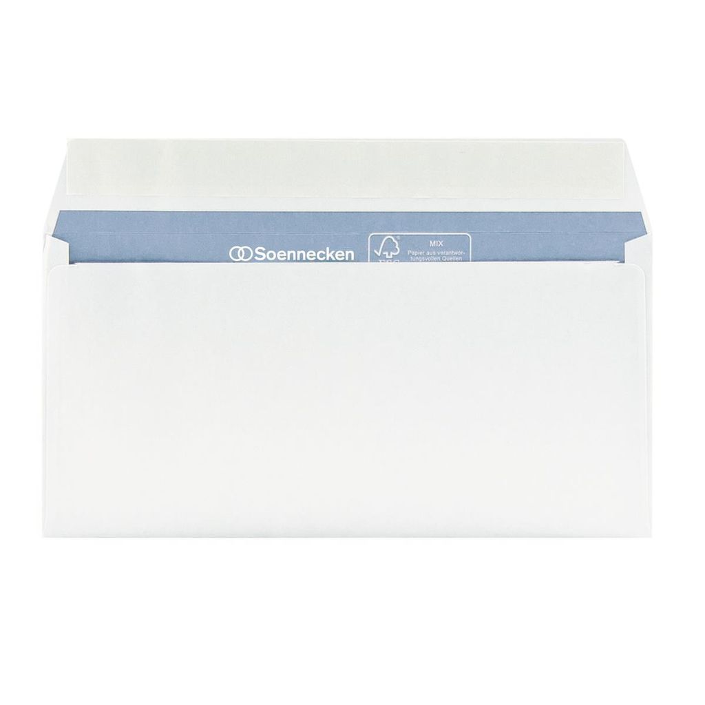 Soennecken Briefhülle Premium 1315 DIN lang oF hk weiß 25 Produktbild 