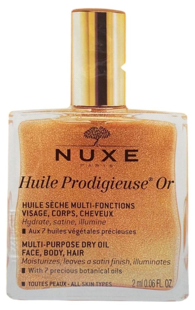 Coffret Duo Nuxe Huile Prodigieuse Or : Huile sèche Image du produit 