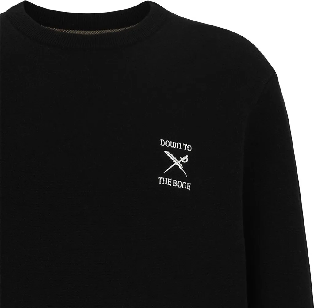 Pull en Maille Iriedaily To the Bone Knit Noir XL pour Homme Style