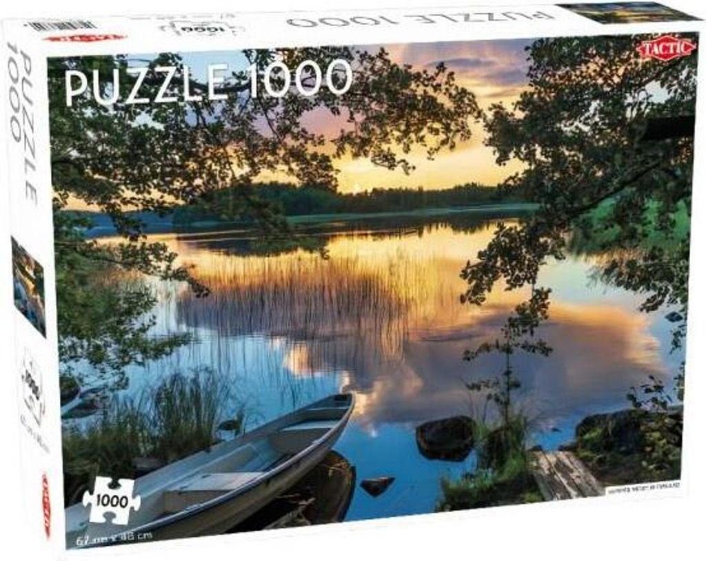 puzzle Sommernacht in Finnland 67 x 48 cm 1000 Teile