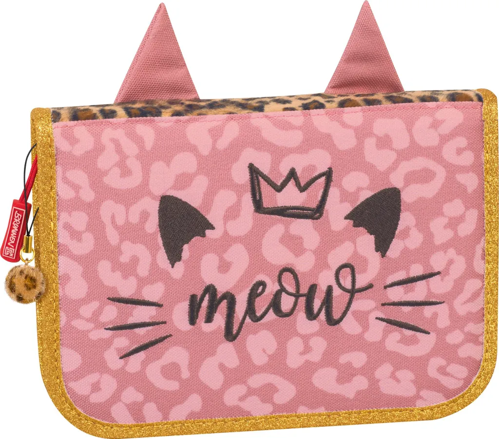 Trousse d'École Sweet Wild Cat BRUNNEN pour Filles et Garçons au Collège