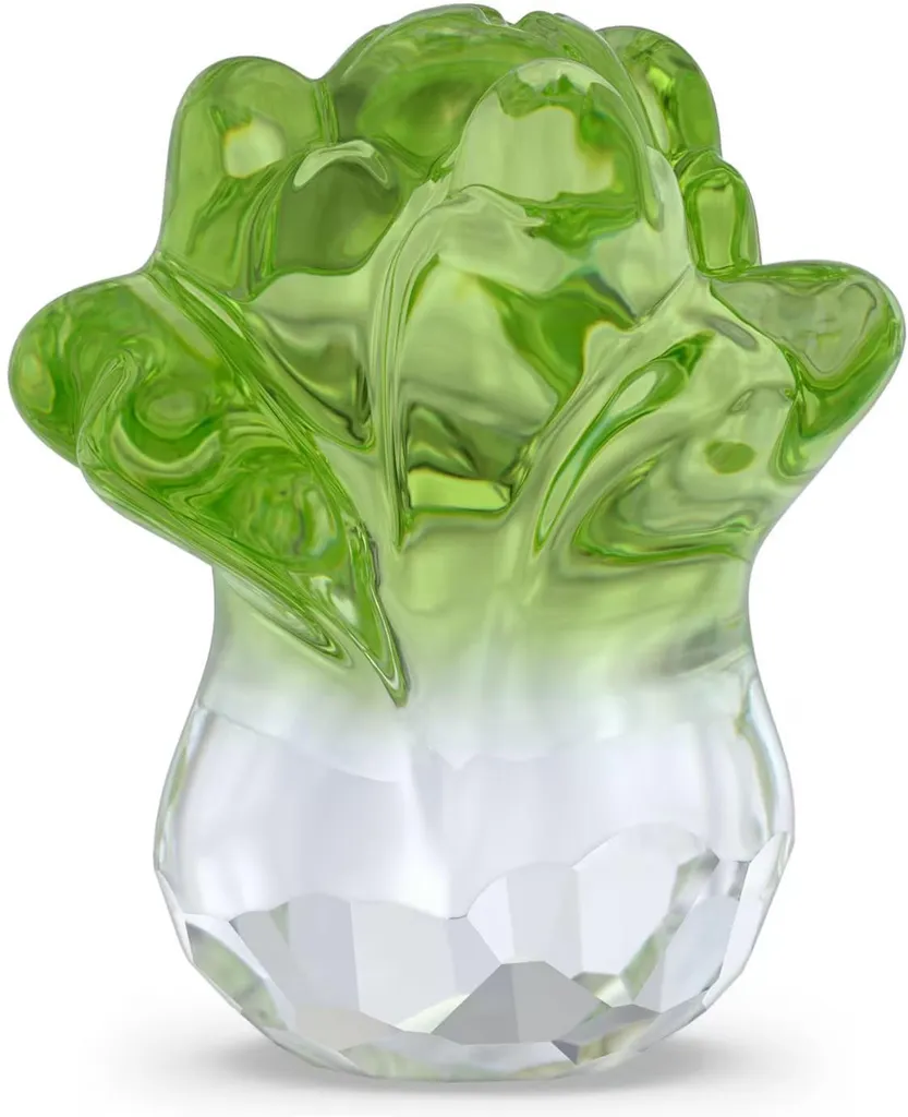 Figurine Décorative Chou de la Chance Swarovski en Cristal Facetté