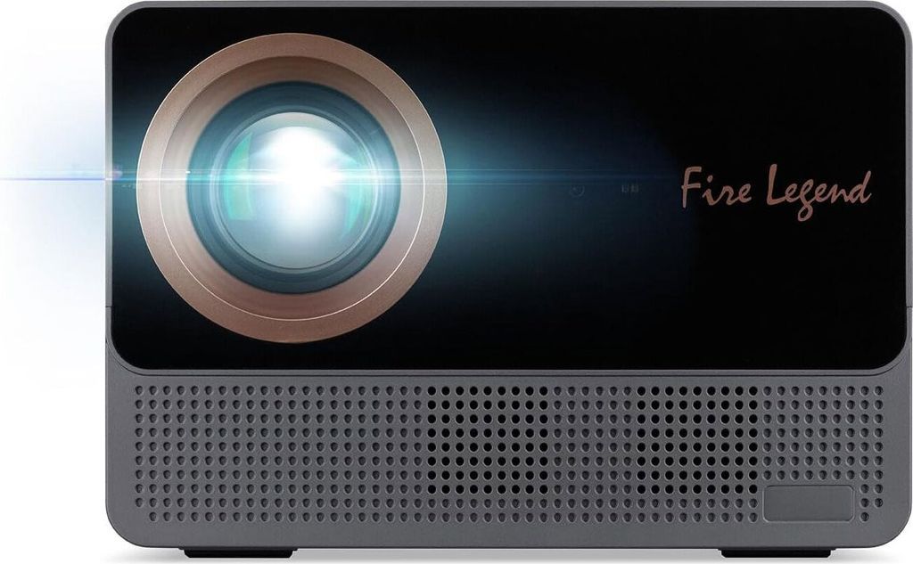 AOpen QF18s Beamer mit Full-HD-Auflösung, 360° Projektion und SmartTV-Funktion