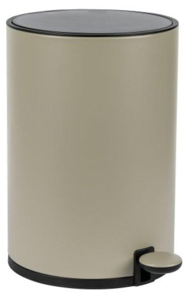 RVS afvalemmer met soft-close deksel en pedaal - 5 liter, Productafbeelding 