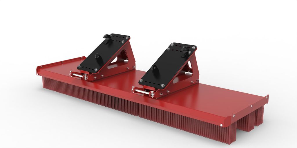Joma-Tech Blockbesen proLine mit Euro-Aufnahme Aufnahme in 2500 mm
