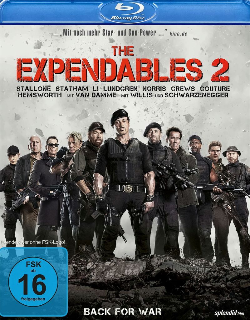 The Expendables 2 - Back For War (16er)