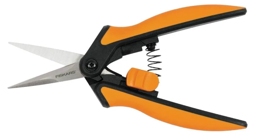 Sécateur pour fleurs à micro-lames inox SP13, design ergonomique léger