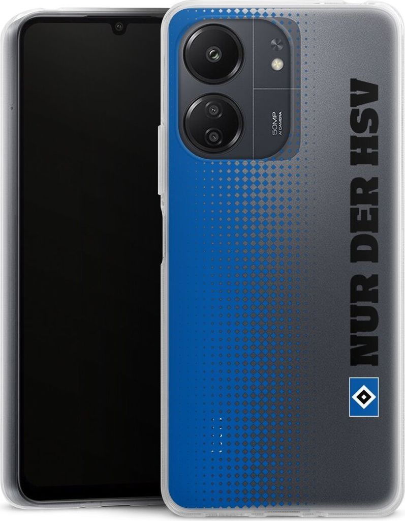 DeinDesign Handyhülle für Xiaomi Redmi 13C 5G Silikon Hülle Case Smartphone Schutzhülle HSV Logo transparent