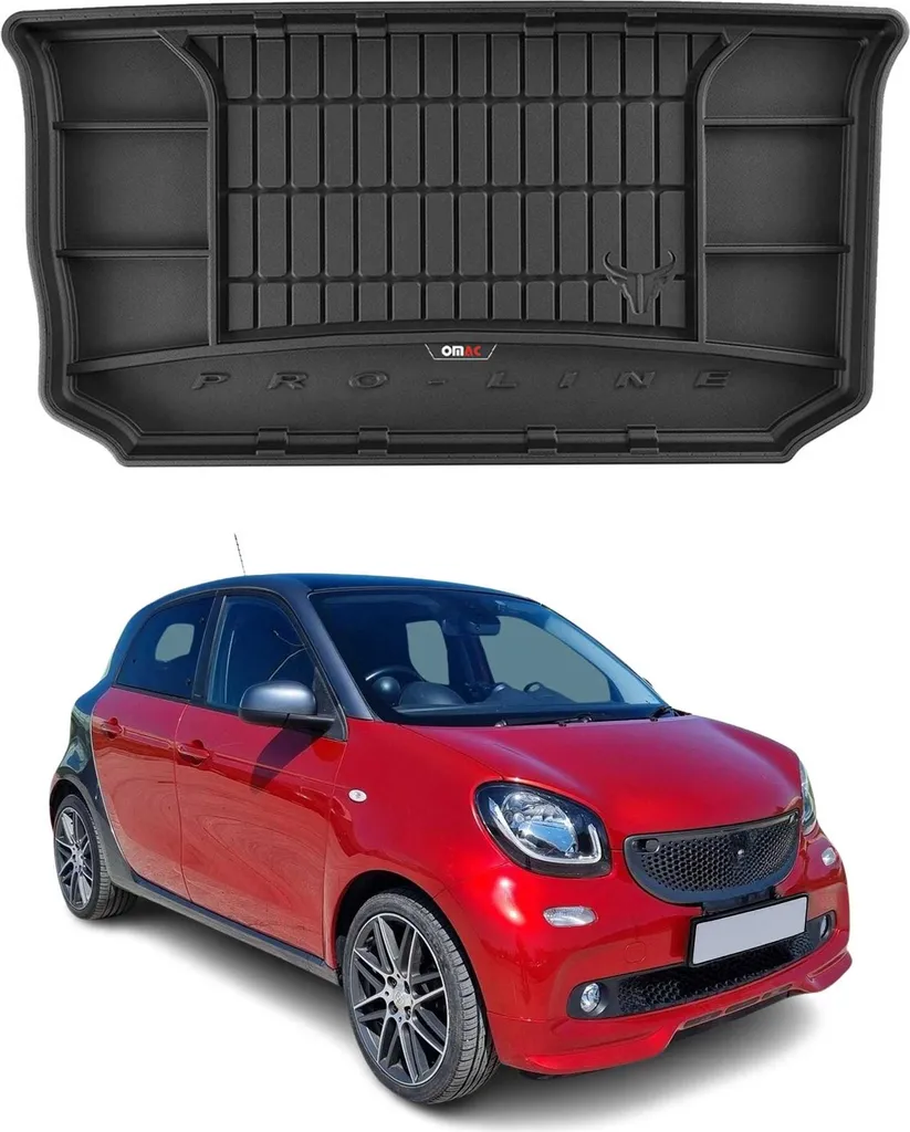 Protezione Bagagliaio Smart Forfour 2015-18 OMAC TPE | Anti-scivolo e Idrorepellente