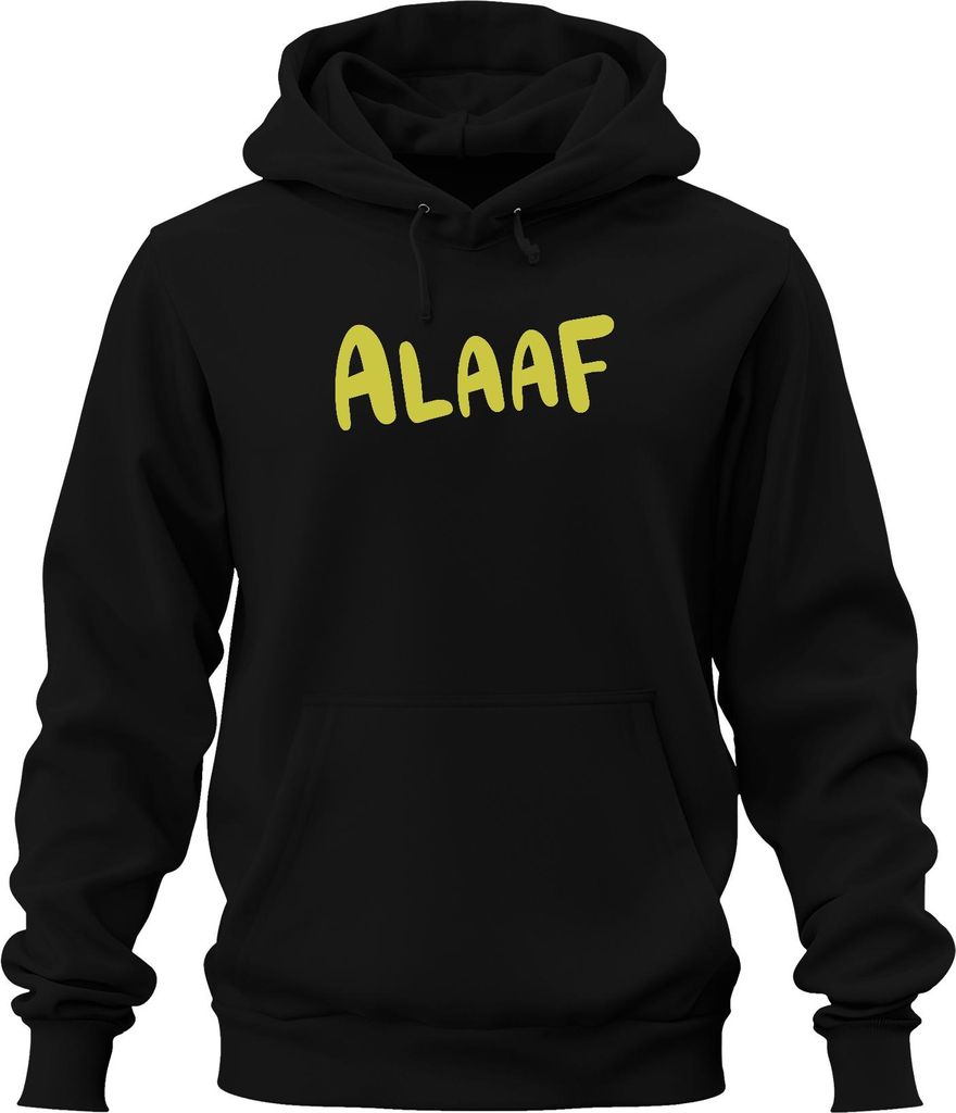 ALAAF Karneval Köln Jeck Fastelovend Fasching Geschenk Lustig Uni Hoodie Kapuzenpullover, Schwarz, S