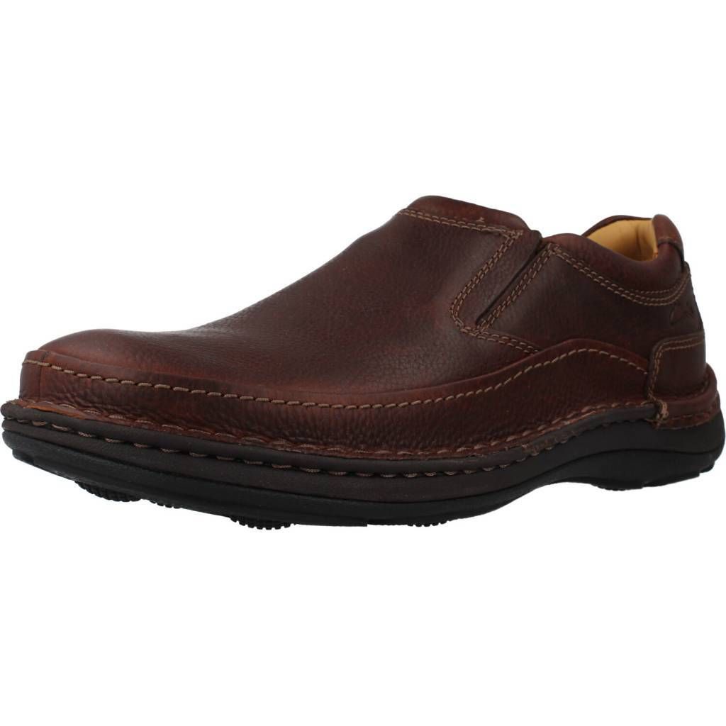 Clarks Nature Easy - Dunkelbraun Glattleder Größe: 39 Normal