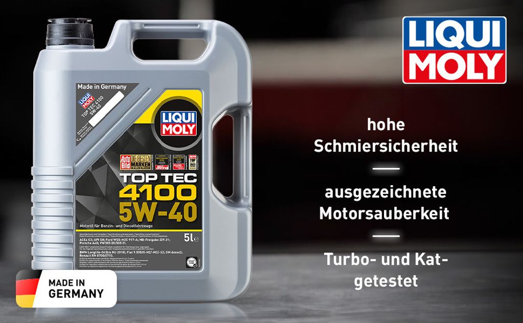 Liqui Moly Top Tec 4100 5W-40 5 Liter Produktbild 14