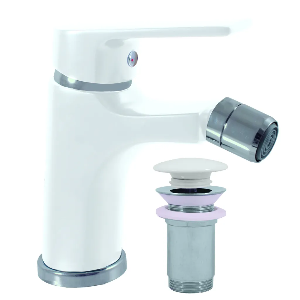 Miscelatore Bidet Slezák-RAV CO145KBC Bianco Cromo | Qualità Certificata