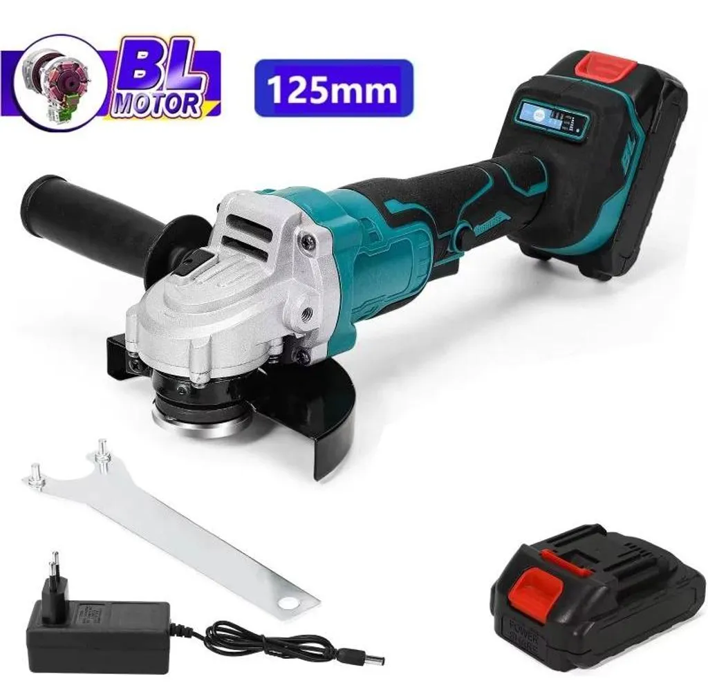 Meuleuse sans fil 125 mm Brushless : finissez vos découpes sans câbles