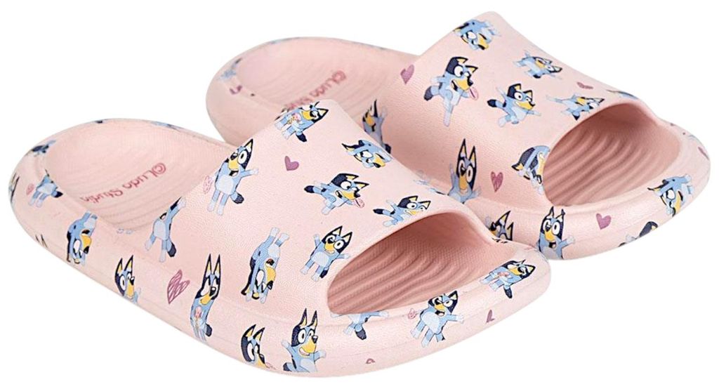 Cerda Bluey Badeschuhe für Kinder, Rosa, Größe 24/25, schnelltrocknend, aus EVA