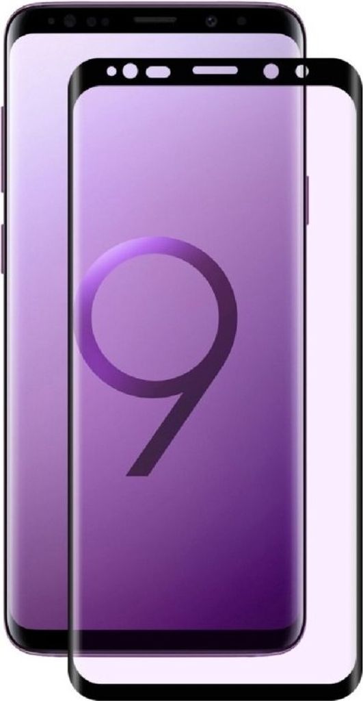 1x 9H Hartglas für Samsung Galaxy S9 Plus FULL CURVED Displayschutz Panzerfolie SW KLAR Schutzglas Panzerglas Schutzfolie Displayglas Glasfolie Ec...