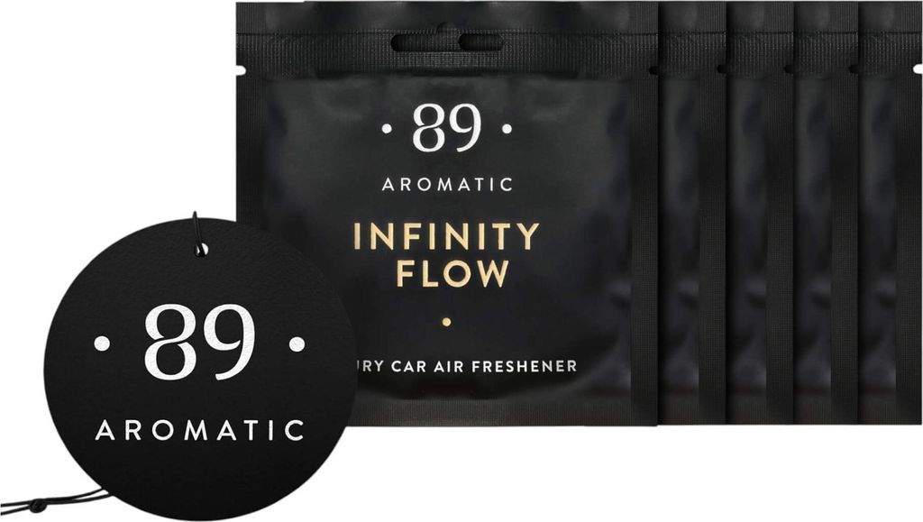 Auto-Lufterfrischer Infinity Flow 5er Set von Aromatic 89 Produktbild 