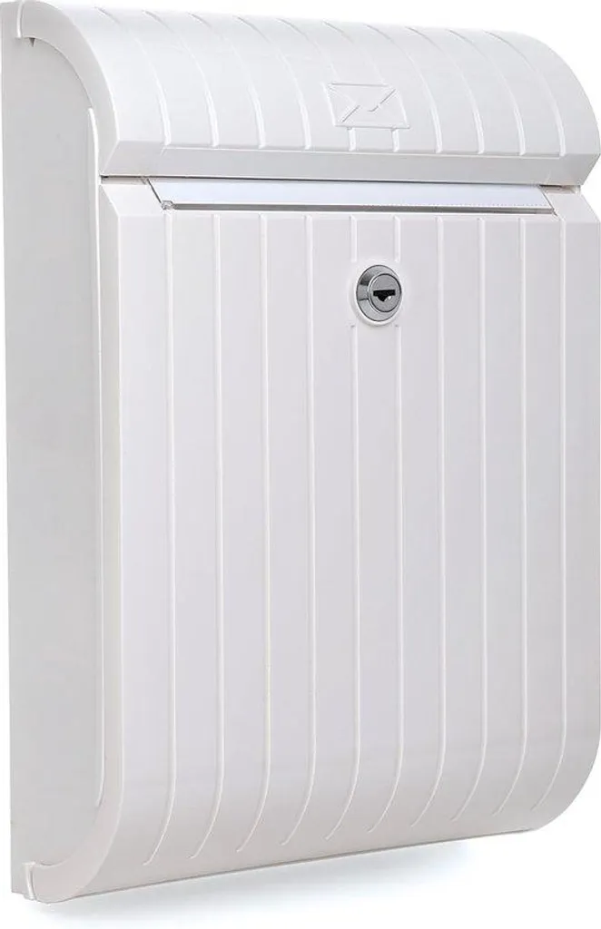 Boîte aux lettres blanche en acier galvanisé Modèle B30 - Format XL