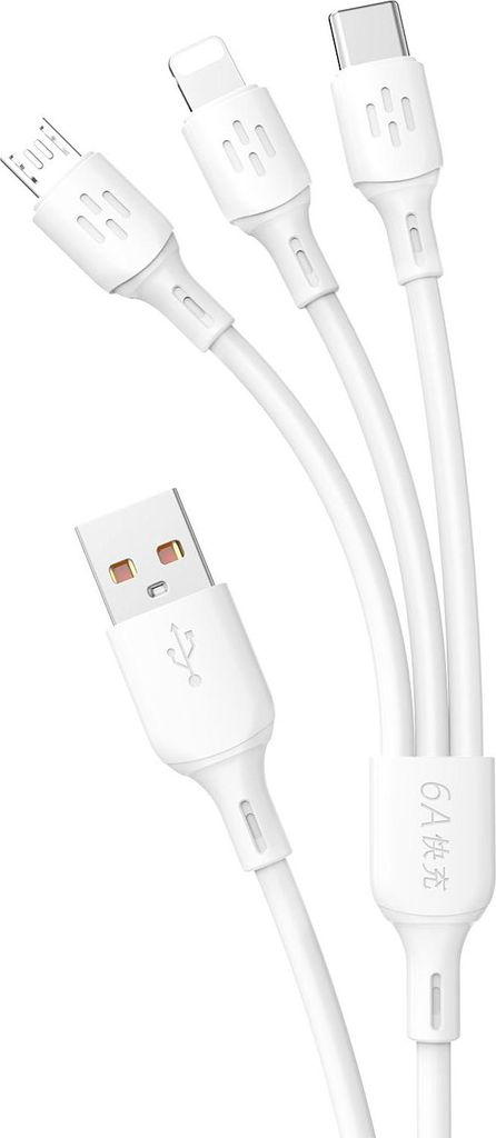 DUDAO Dudao L8A upgrade USB-A to Lightning/USB Micro/USB-C Immagine del prodotto 