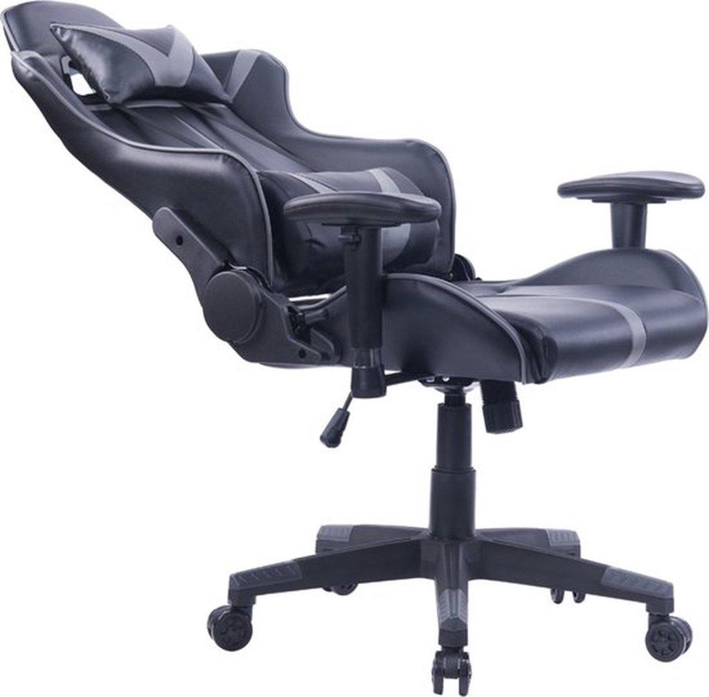 Bolt Edge Gamestoel – Gamingstuhl – Ergonomisch – Kunstleder – Mit Armlehne – Höhenverstellbar – Grau/Schwarz