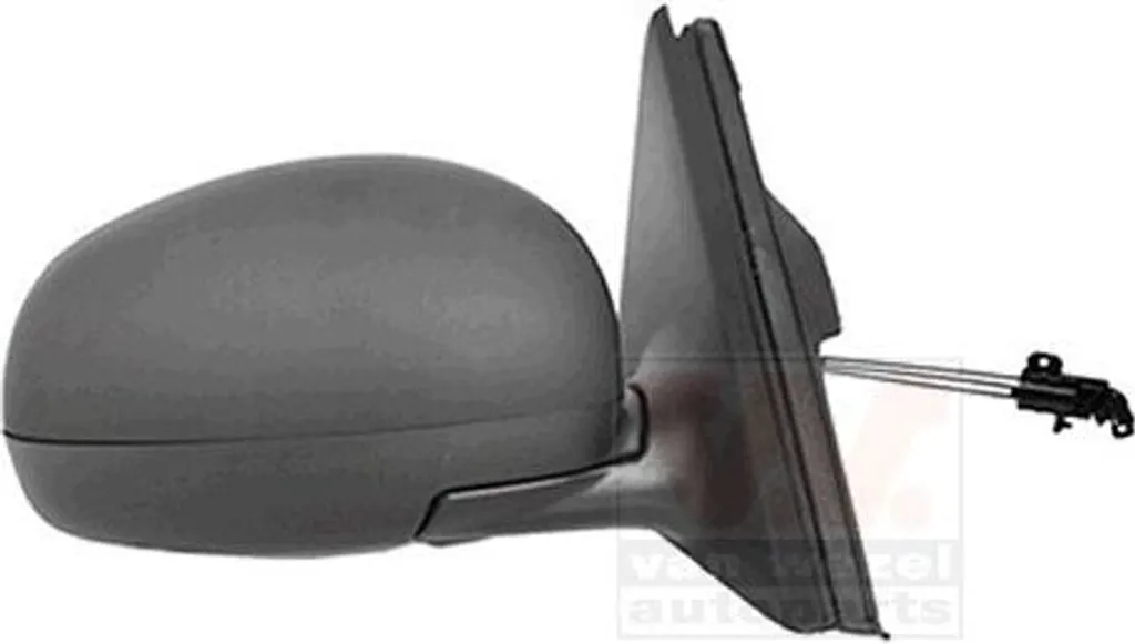Miroir Rétroviseur Convexe pour Skoda Roomster 5J avec Support Clips