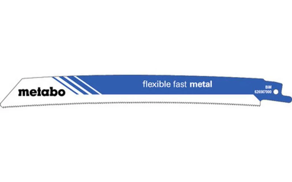 Lame de scie sabre pour découpe de métal flexible en BiM lot de 5 pièces