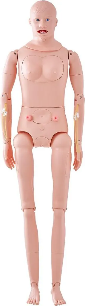 Mannequin humain réaliste pour maîtriser les soins et gestes médicaux