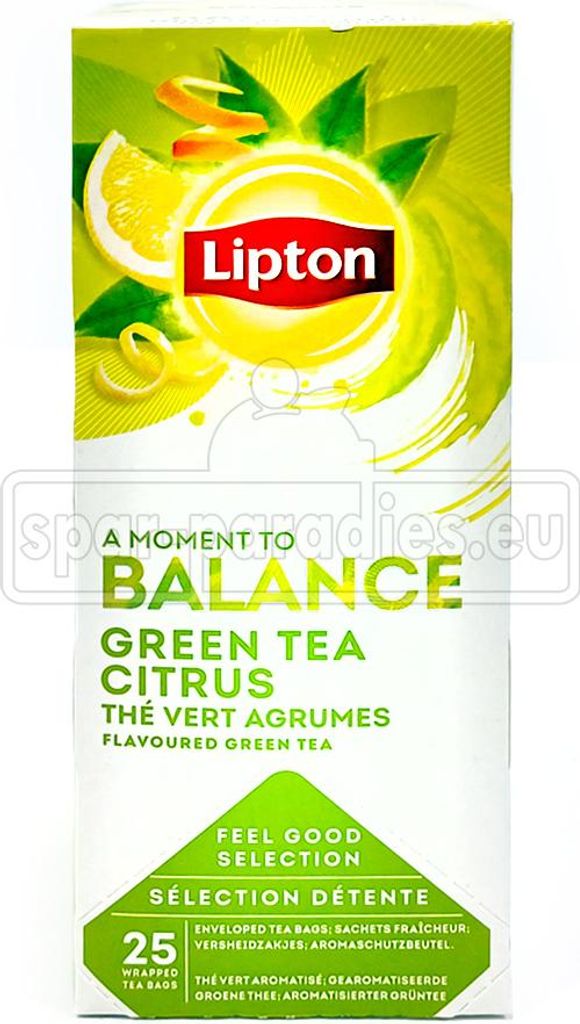 Lipton Grüner Tee Citrus Balance, 25er Pack