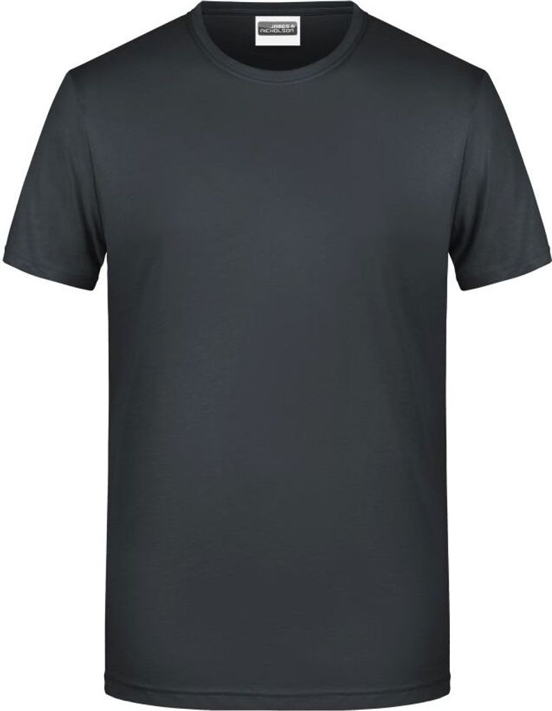 Men's Basic-T Herren T-Shirt in klassischer Form black, Gr. 3XL