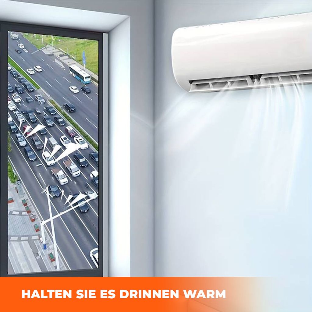 Selbstklebende Fensterdichtung Grau 1M Produktbild 8